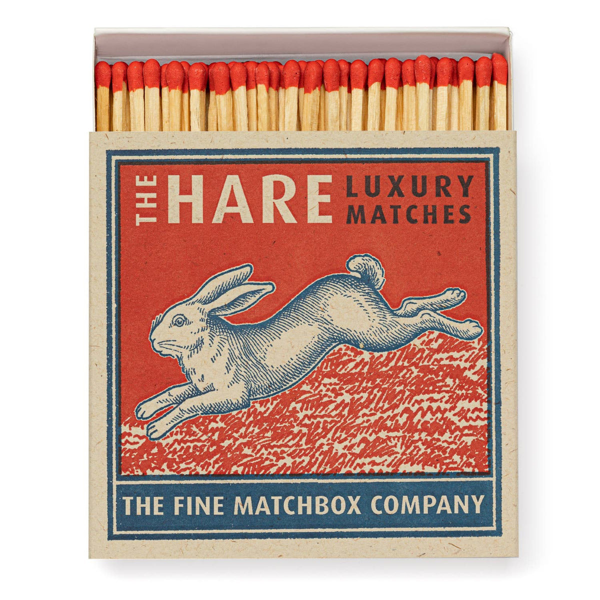 Luxury matchboxes with printed designs, by Archivist matchboxes